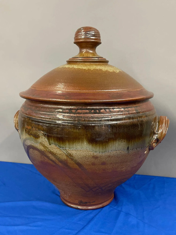 Monumental Lidded Vessel by Michael Frasca