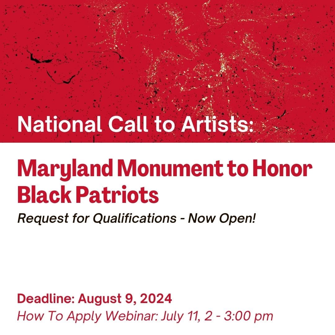 Maryland Monument to Honor Black Patriots who served in the Revolutionary War