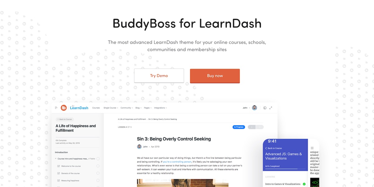 BuddyBoss LearnDash Theme