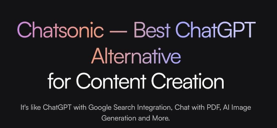Chatsonic for content creation