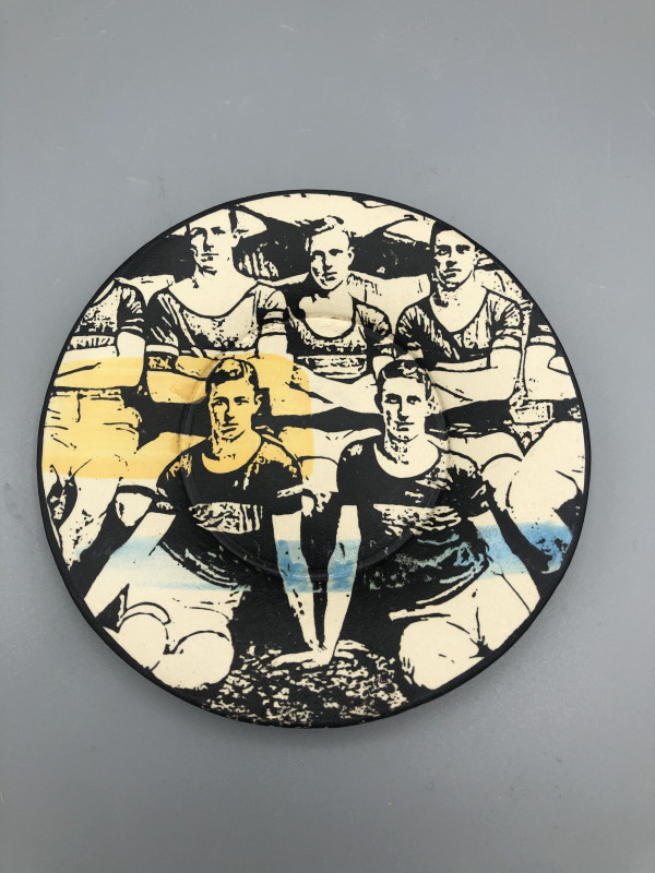 Small Scotch College Boys' Team Plate by Emma JV Parker