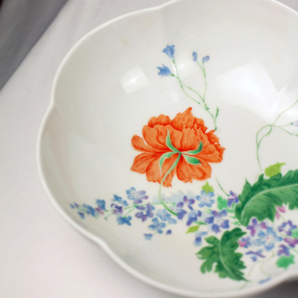 Ceralene A Raynaud Pavot Poppy Bowl by Limoges