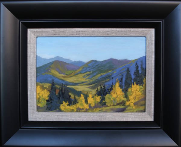 Autumn at the top of McClure Pass II by Lorraine Davis