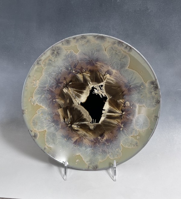 Medium Oriental Plate by Nichole Vikdal