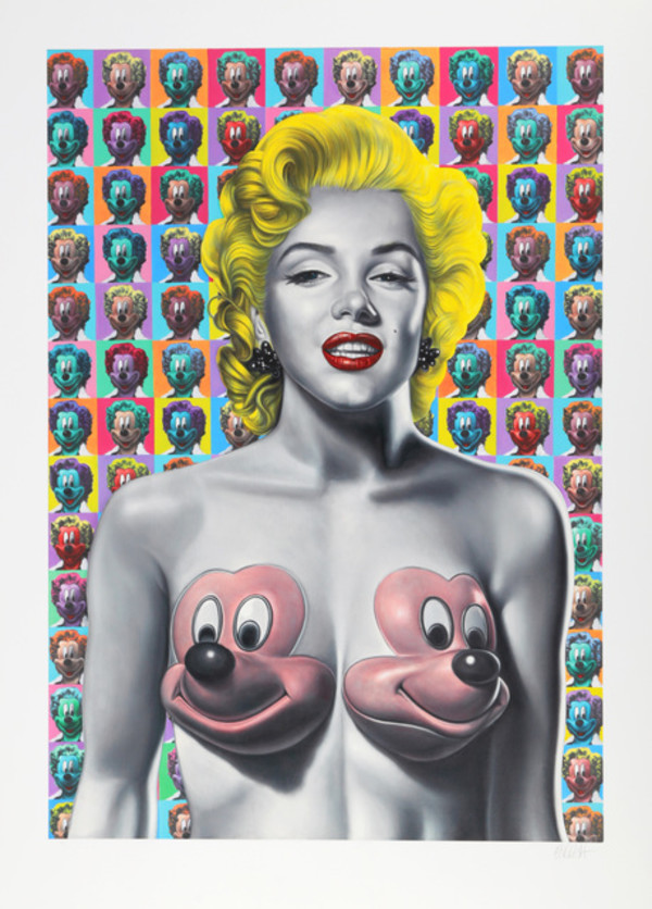 Pop Marilyn Mickeys by Ron English