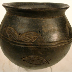 Baule Vessel by Ivory Coast 