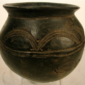 Baule Vessel by Ivory Coast 