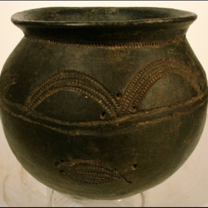 Baule Vessel by Ivory Coast 