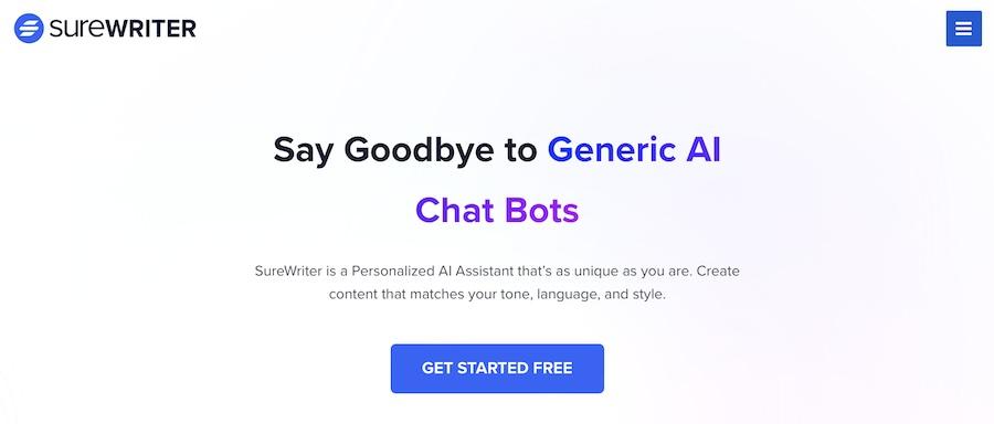 SureWriter  AI content creator